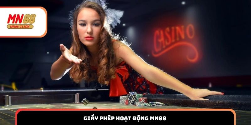 Giấy phép hoạt động MN88