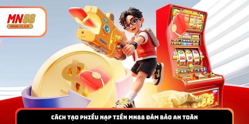 Cách tạo phiếu nạp tiền MN88 đảm bảo an toàn