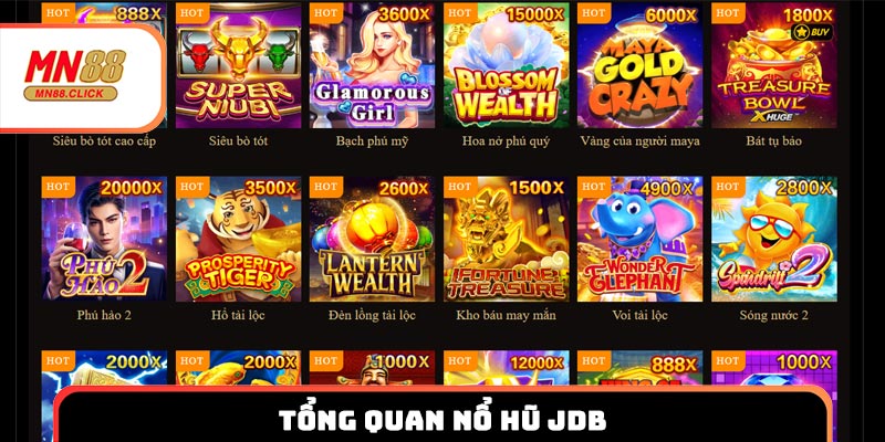 Tổng quan Nổ hũ JDB