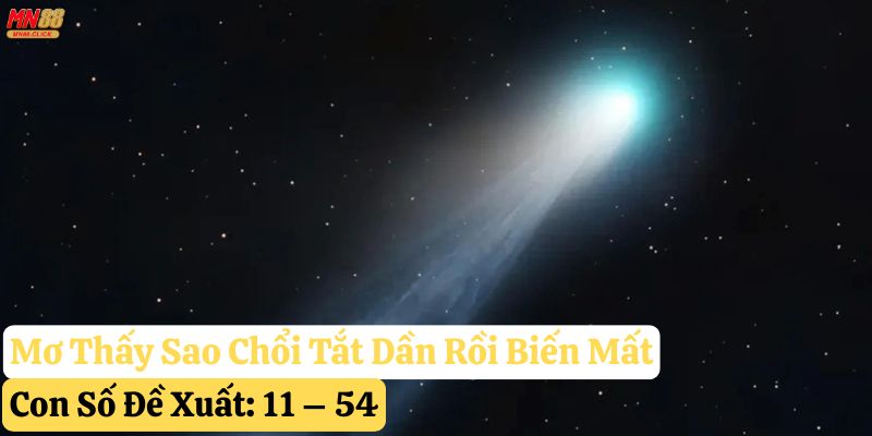 nằm mơ sao chổi