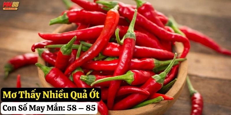 mơ thấy quả ớt