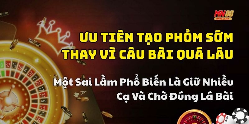 đánh phỏm tránh bị móm