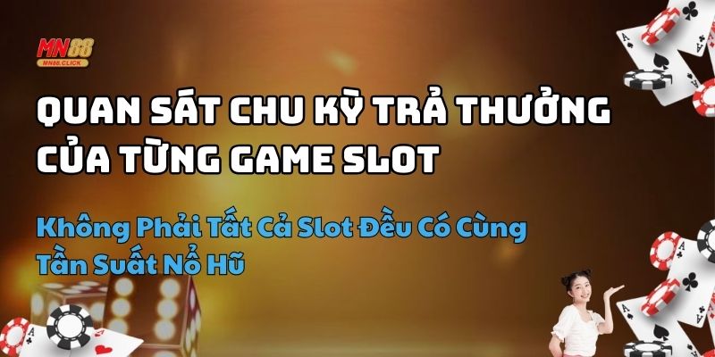 khung giờ quay slot dễ nổ hũ
