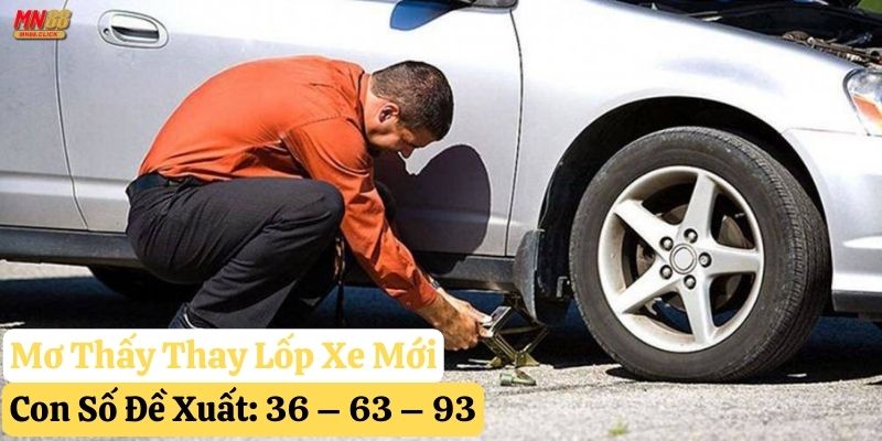 nằm mơ thấy bẹp lốp xe