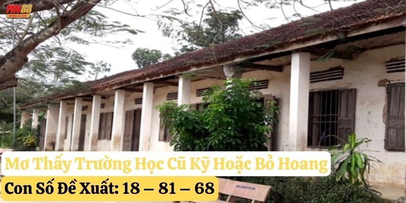nằm mơ thấy trường học
