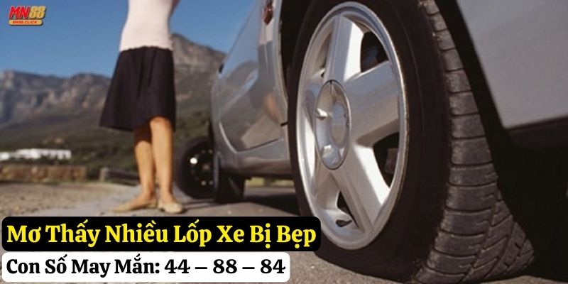 mơ thấy bẹp lốp xe